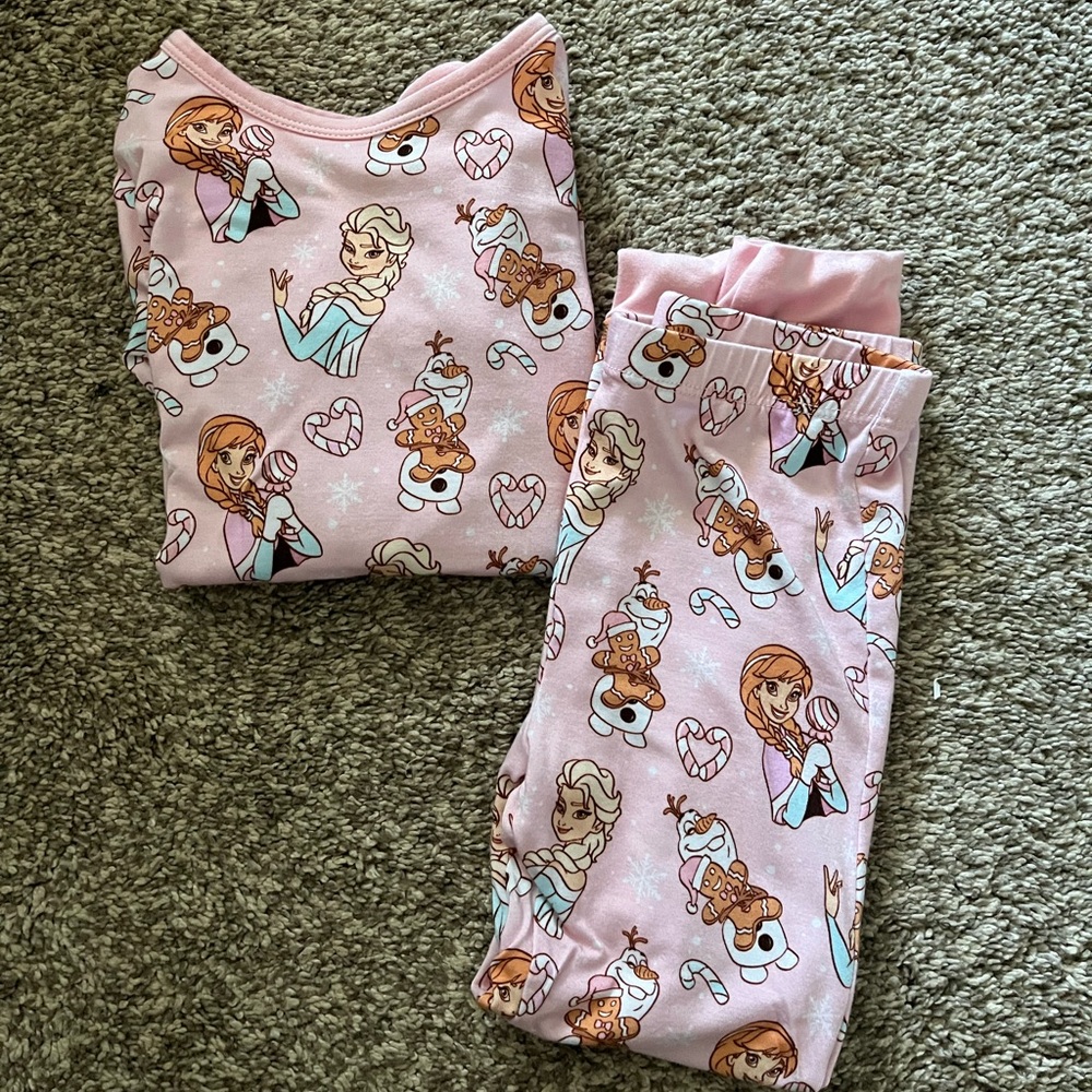 Frozen Inspired Bamboo Kids Pajamas